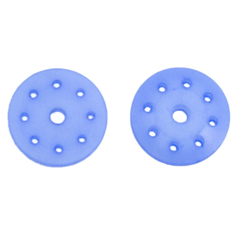 16mm CONICAL SHOCK PISTONS BLUE (8×1.3mm) (2pcs)