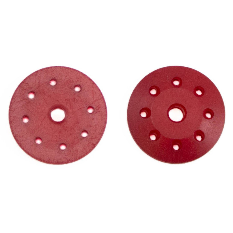 16mm CONICAL SHOCK PISTONS RED (8×1.2mm) (2pcs)