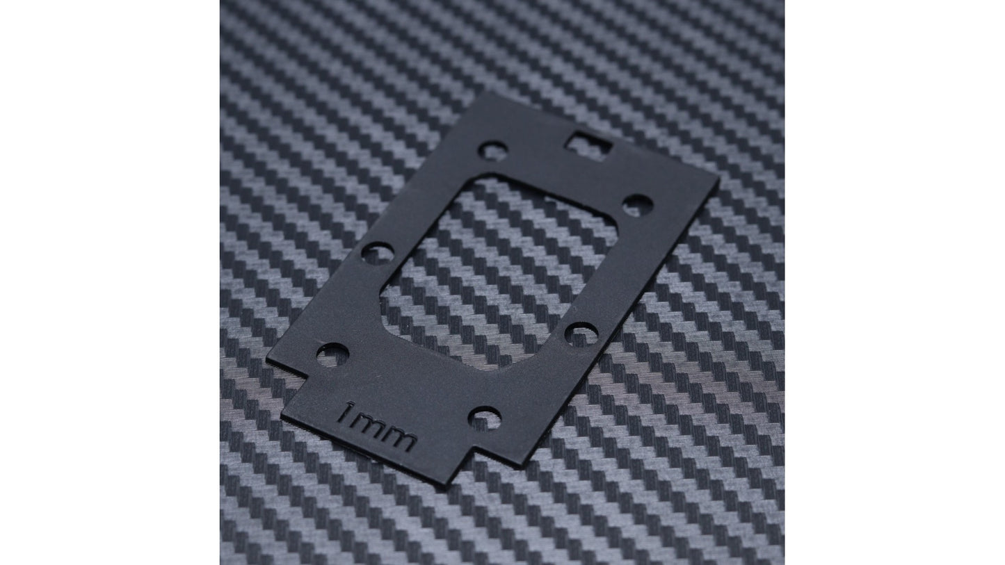 Mayako-Rear 1mm Plastic Gearbox Spacer for Mayako MX8/MX8E