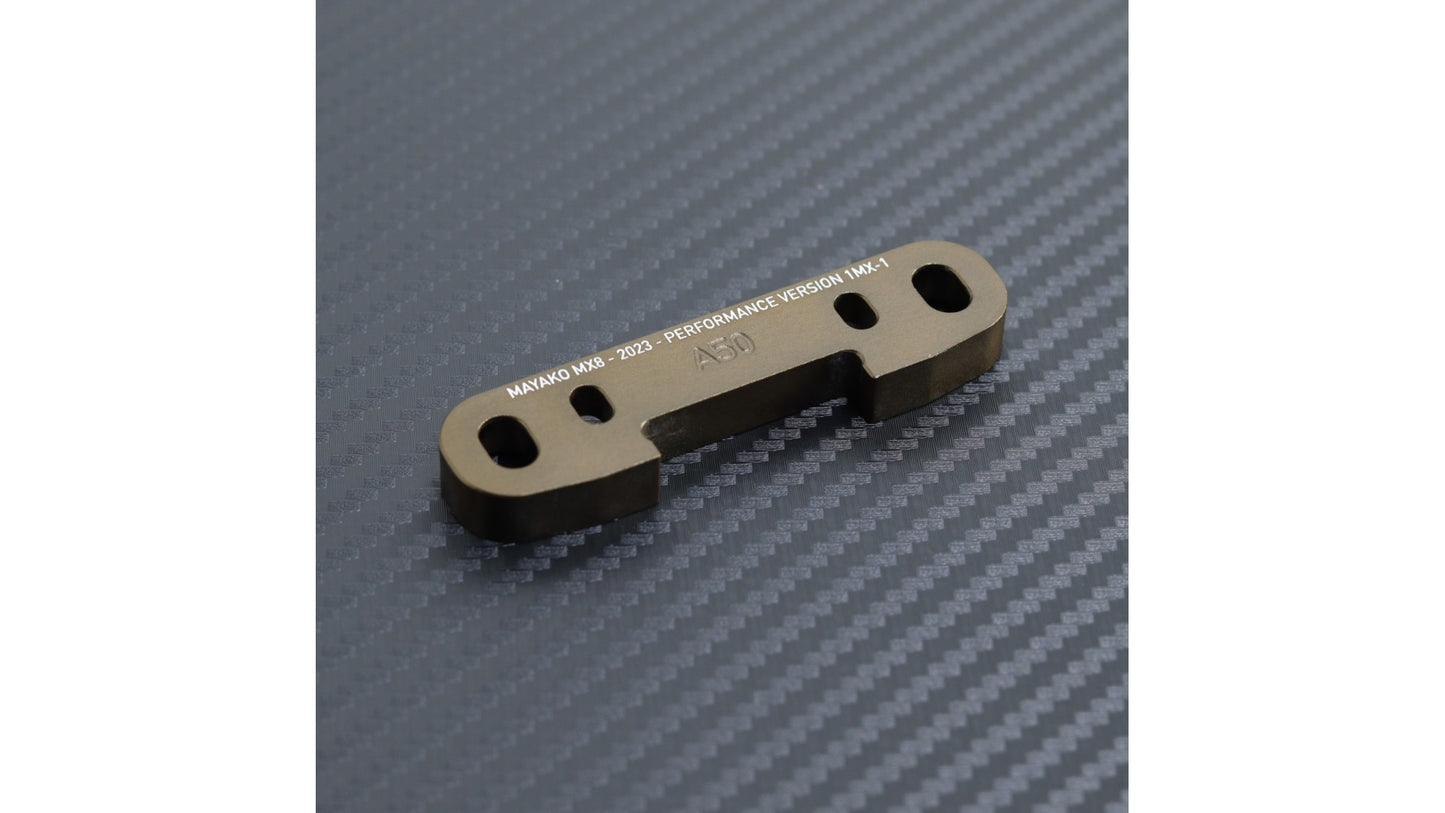 Mayako-A-Block for Screw Type Hinge Pin - Rear Insert, for Mayako MX8/MX8E