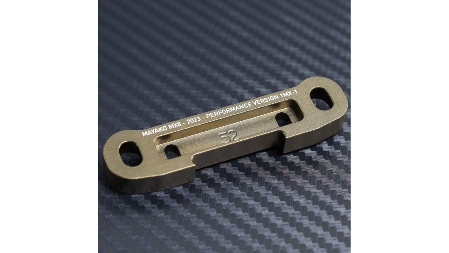 D-Block (Screw Type Inner Hinge Pin), use with MYB0029-02A for 0.5deg (52), for Mayako MX8/MX8E