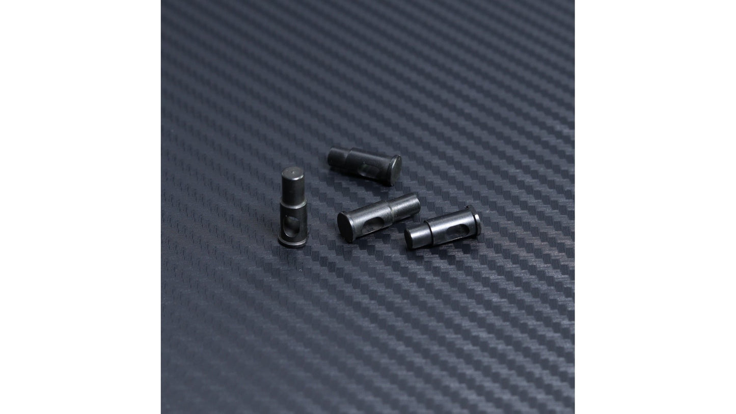 Steel Lower King Pins KPI-1, 2pcs 0 and 2pcs +2 for Mayako MX8/MX8E - Discontinued