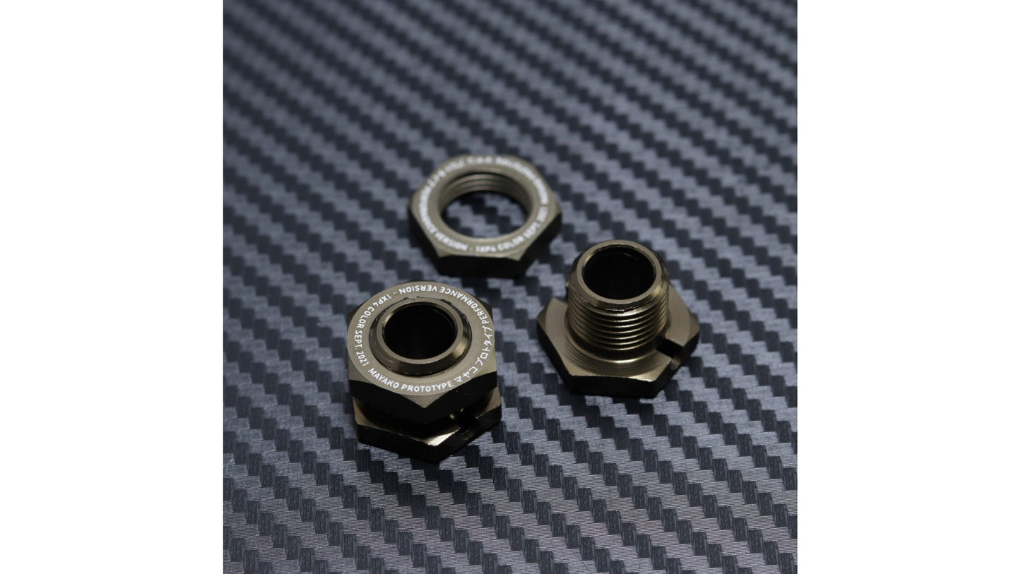Wheel Hex Pair 4mm for Mayako MX8/MX8E - Discontinued