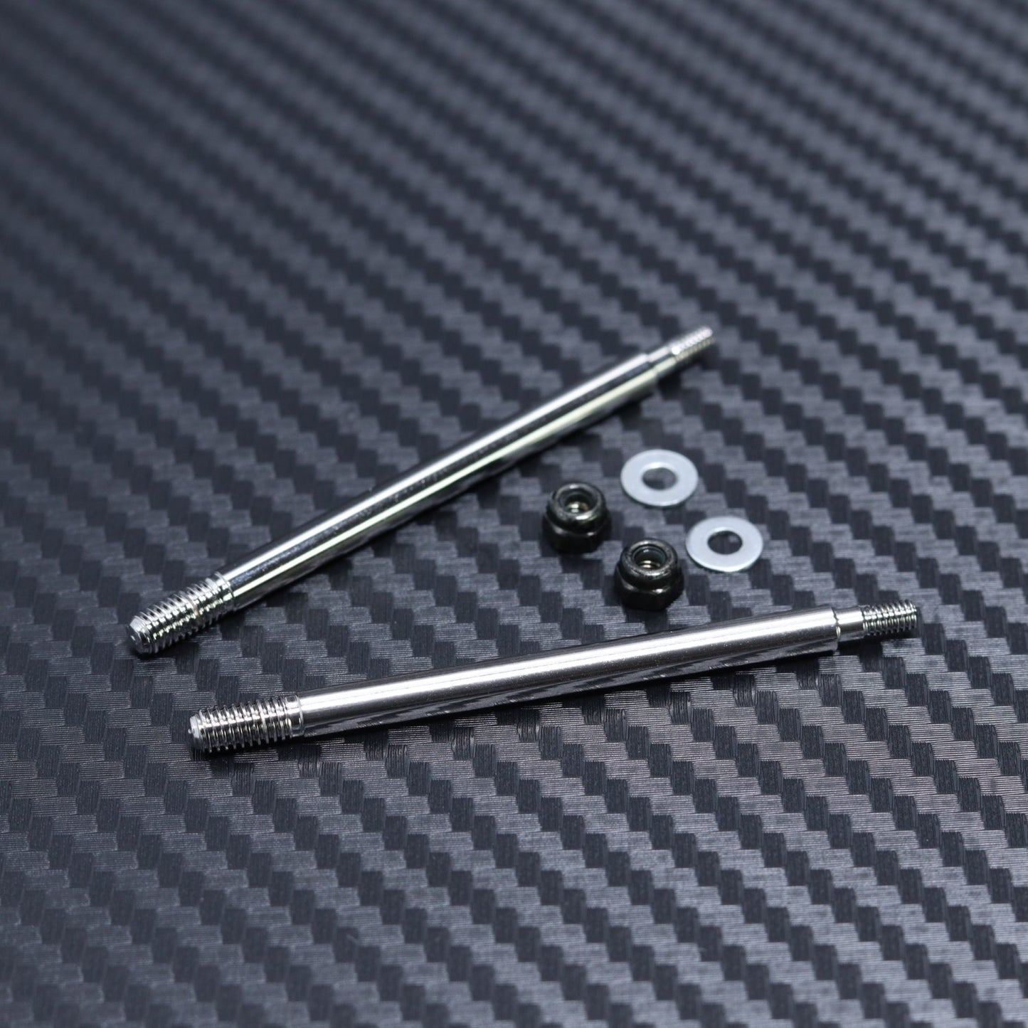 Front 54,50mm (Stock) Shock Shaft 2pcs for Mayako MX8 (-21-25)
