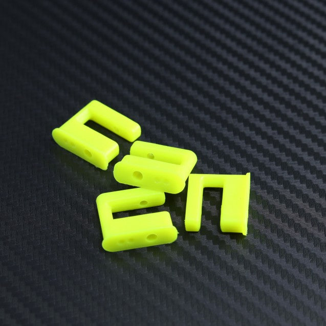 Mayako-Lower Arm Shock Position Insert 2 (Middle) (Yellow) for Mayako MX8/MX8E