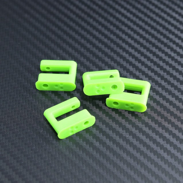 Mayako-Lower Arm Shock Position Insert 3 (Outside) (Green) for Mayako MX8/MX8E