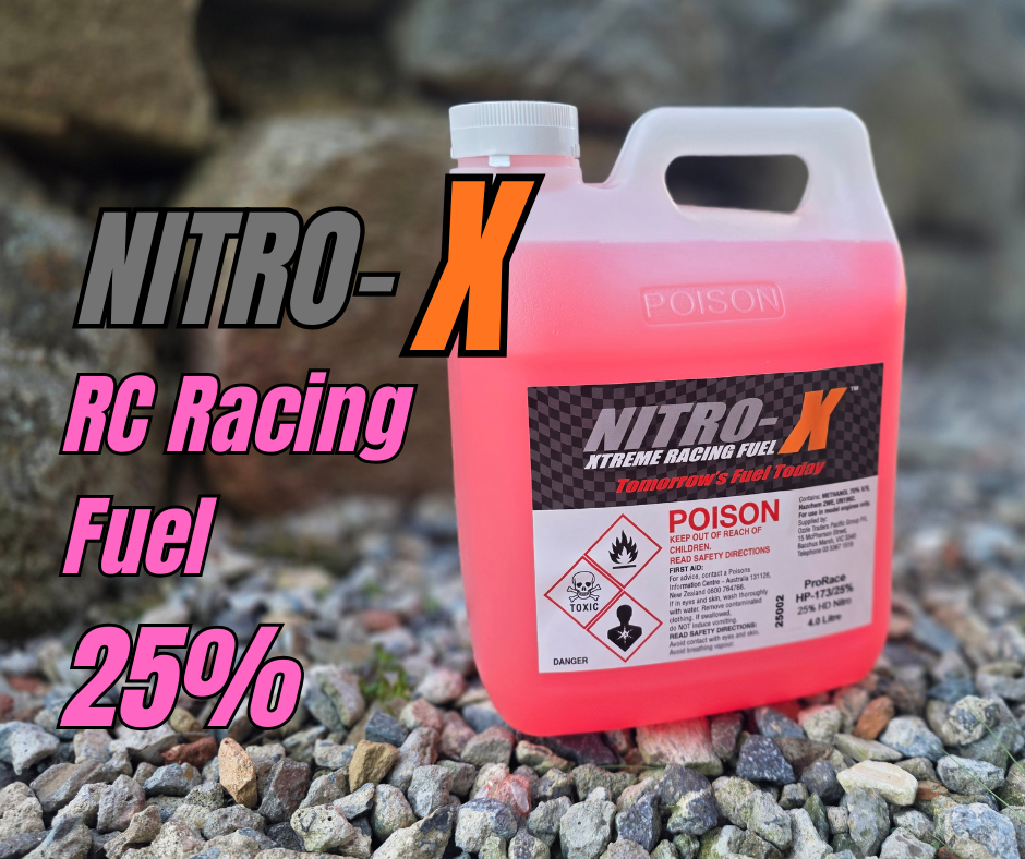 NITRO X 25% Fuel 4 Litre - Trackside Delivery Only