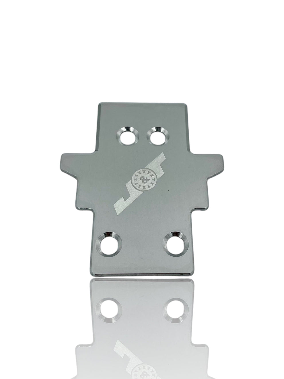 J&T Tekno NB48/EB48 2.2, 2.1 Stainless Skid Plate Rear