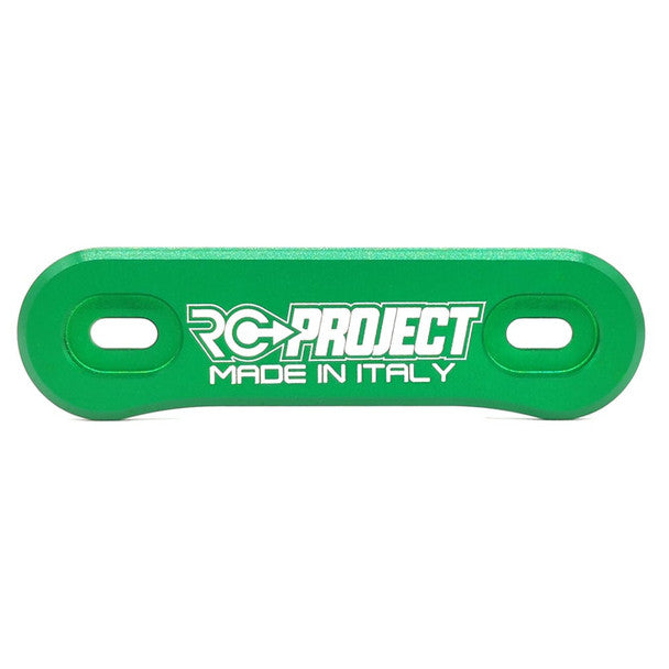 RC-Project - One Piece Wing Button in Ergal 7075 T6 - Green