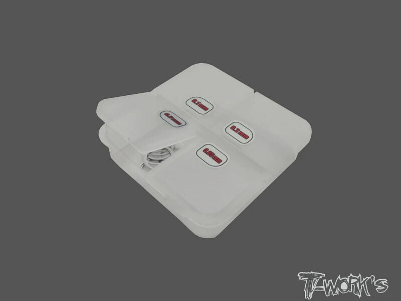 TWORKS 6mm Shim Washer Set ( 0.05,0.1,0.2,0.3mm each 10pcs. )