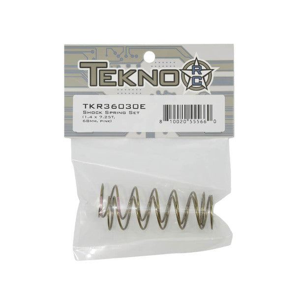 TKR36030E – Shock Spring Set (1.4 x 7.25T, 68mm, PINK)