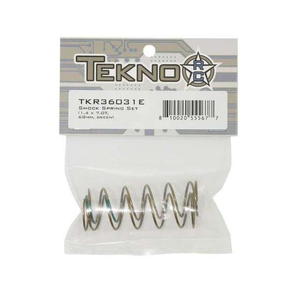TKR36031E – Shock Spring Set (1.4 x 7.0T, 68mm, GREEN)