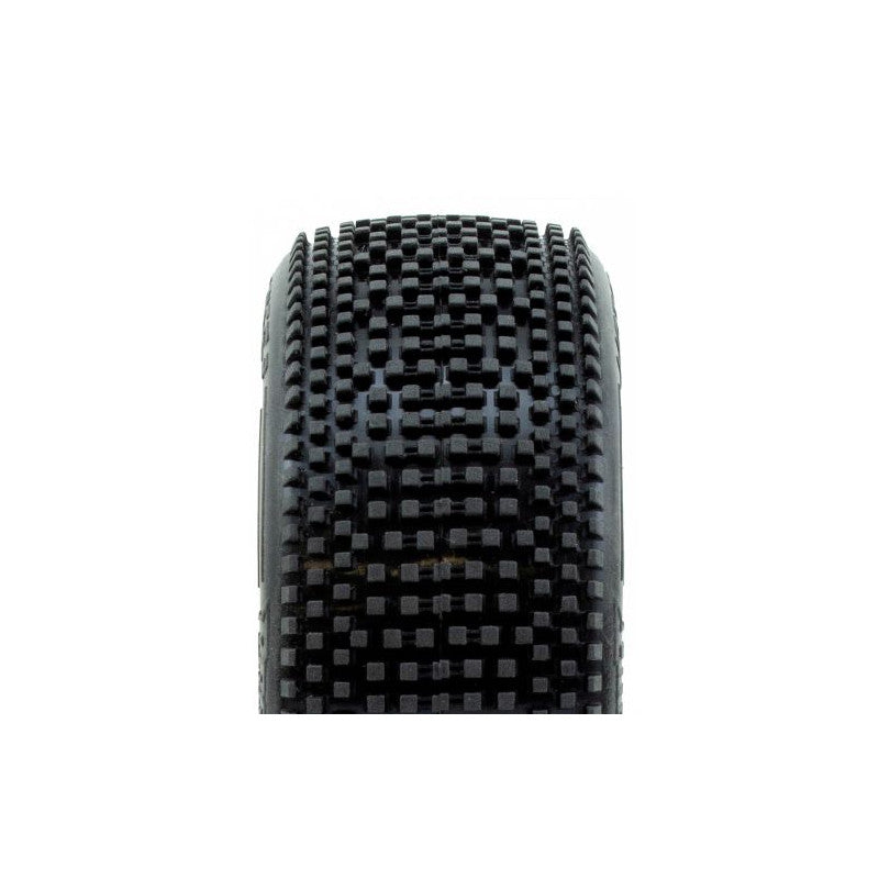 HOT DICES v2 BUGGY S1 (SUPER SOFT) PRE-MOUNTED WHITE (2pcs.)