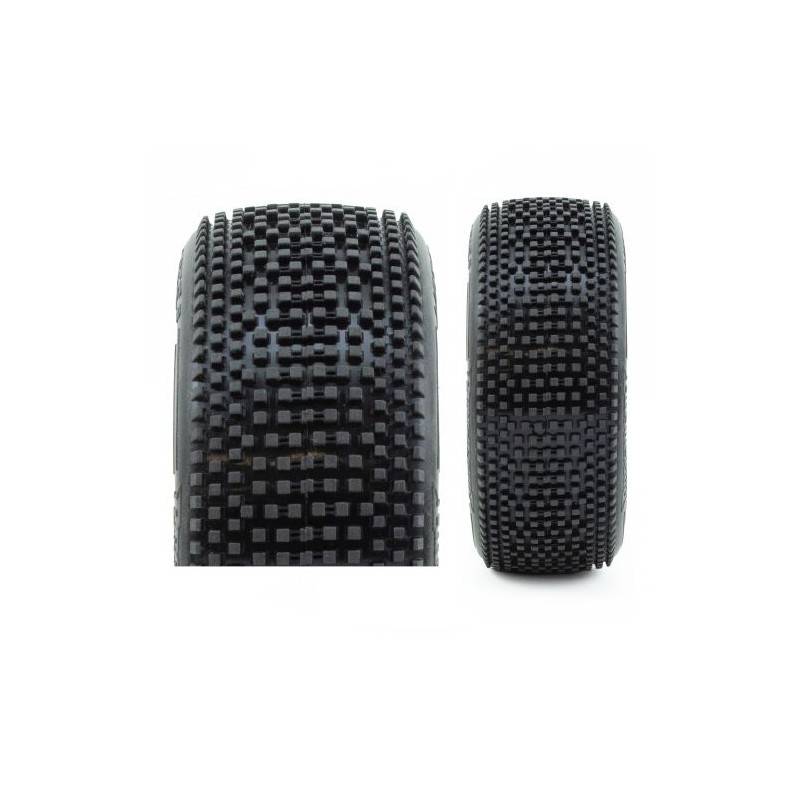 PROCIRCUIT HOT DICES v2 BUGGY PRE-MOUNTED WHITE (2pcs.)