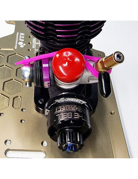 RC-Project Carburettor Rubber Band. (Pink). (2)