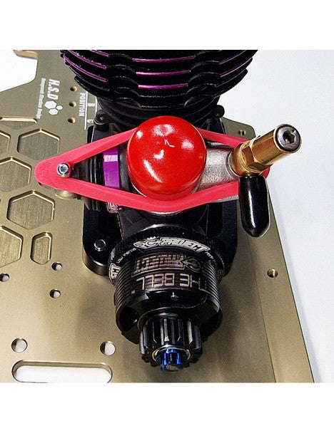 RC-Project Carburettor Rubber Band. (Maranello Red). (2)