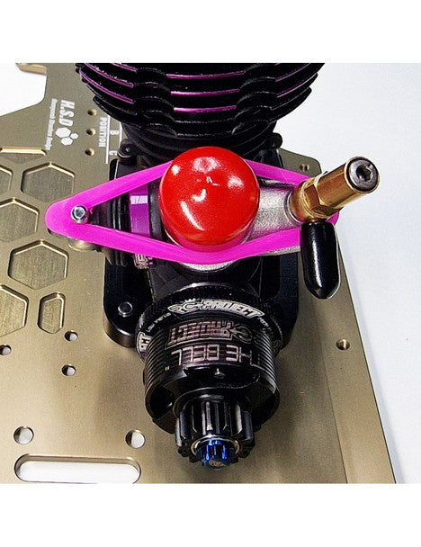 RC-Project Carburettor Rubber Band. (Pink). (2)