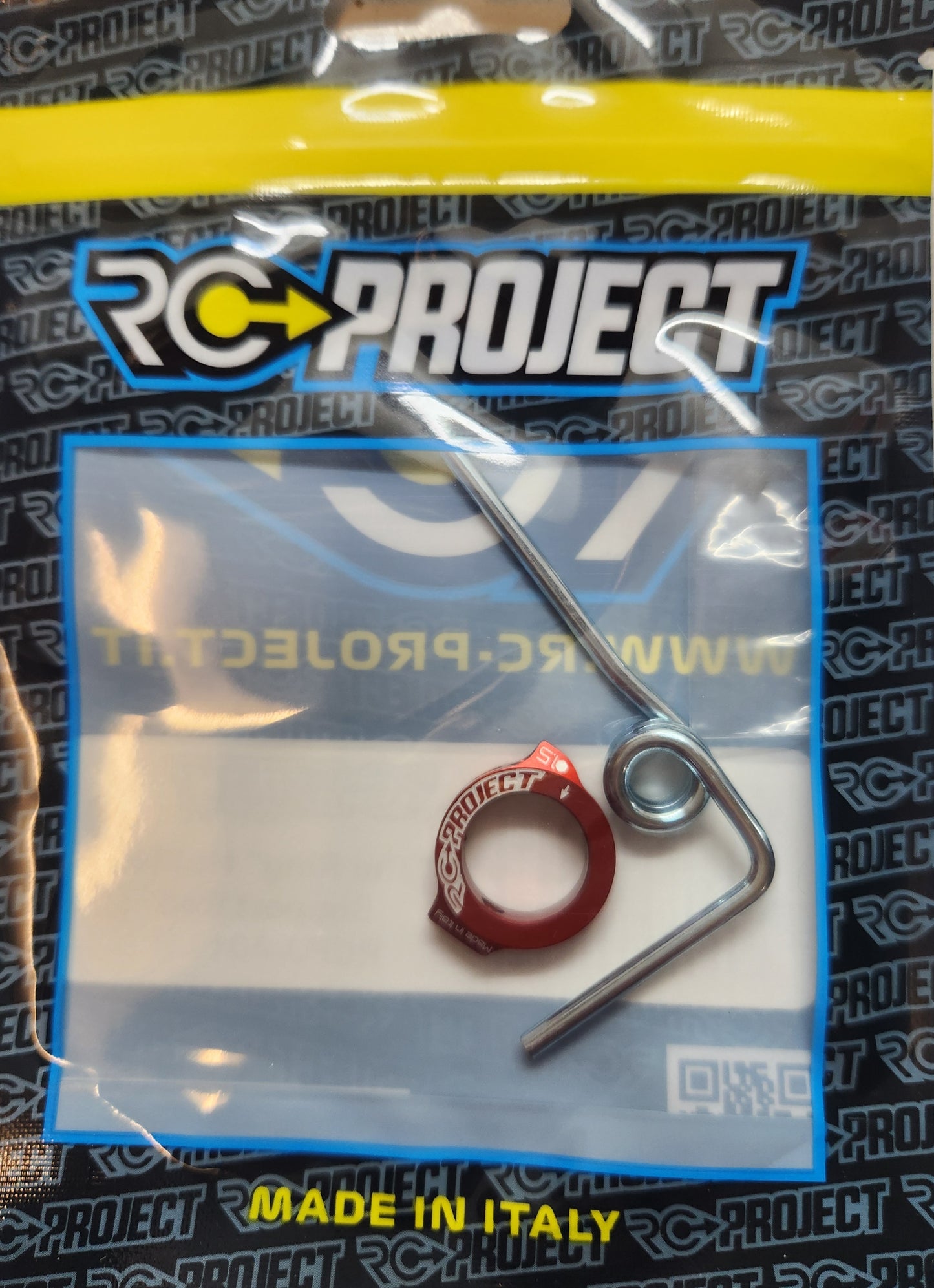 RC-Project "The Ring" Muffler Support - Red