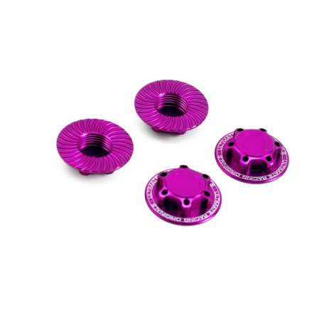 ULTIMATE CLOSED END WHEEL NUT v2 Pink (4pcs)