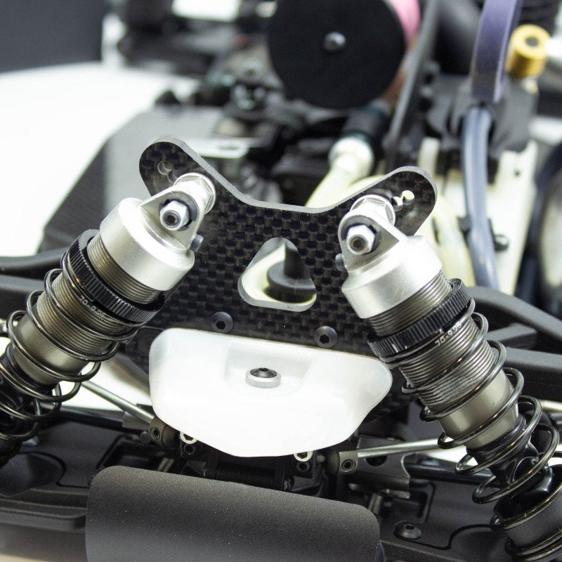 Ultimate Racing MUGEN MBX8R CARBON FRONT SHOCK TOWER ULTIMATE