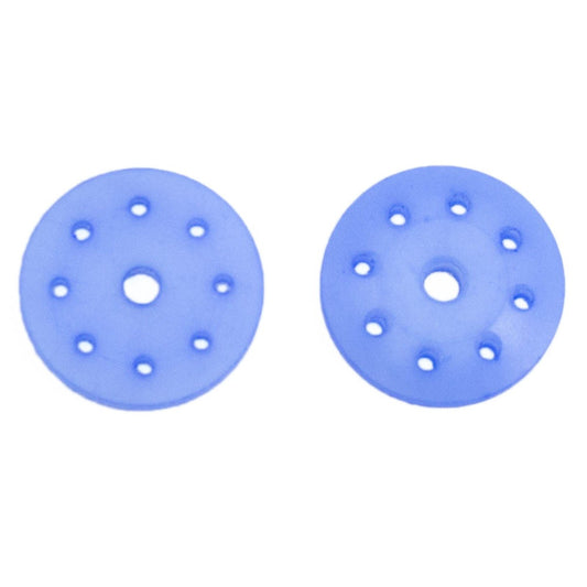 16mm CONICAL SHOCK PISTONS BLUE (8×1.3mm) (2pcs)