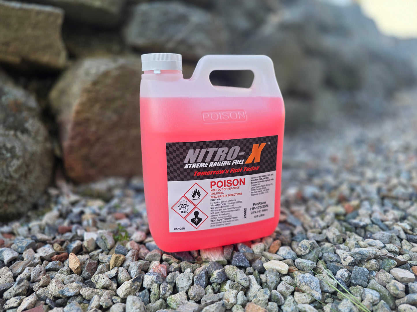 NITRO X 25% Fuel 4 Litre - Trackside Delivery Only