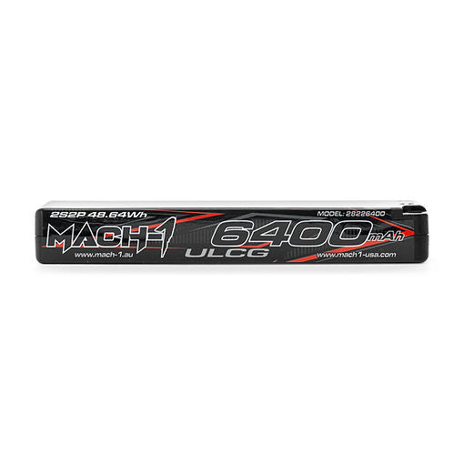 MACH-1 RACING // TITANIUM SERIES 6400MAH ULCG HIV LITHIUM BATTERY