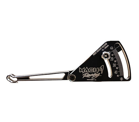 MACH-1 RACING 10-45MM RIDE HEIGHT GAUGE - SILVER