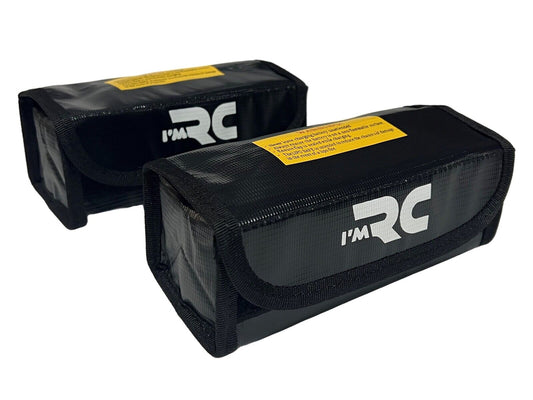 2PC I’M RC LIPO BATTERY SAFE BAG FIREPROOF 18.5x7.5x6cm x 2PCS IM165