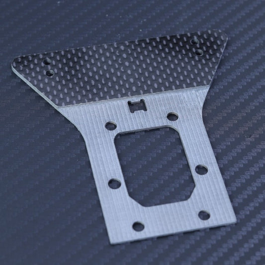 Mayako-Carbon Fiber 1mm Diff Height Chassis Brace for Mayako MX8/MX8E