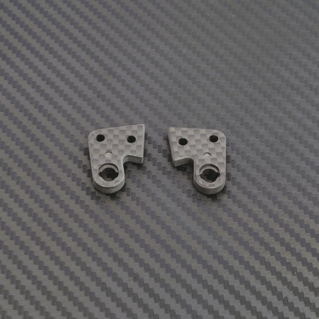 Mayako-Carbon Fibre 2.0 Steering Knuckle Plate 1 (Long) for Mayako MX8/MX8E