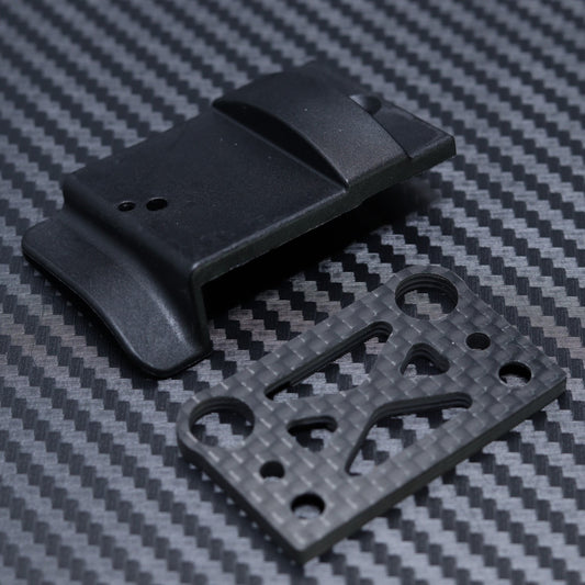 Mayako-Centre Diff Mount Plastic Cover and Carbon Fibre Plate for Mayako MX8