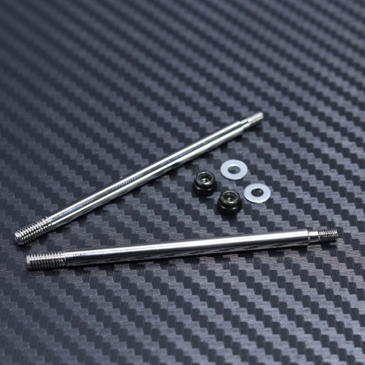 Mayako-Rear 64,50mm (Stock) Shock Shaft 2pcs for Mayako MX8/MX8E