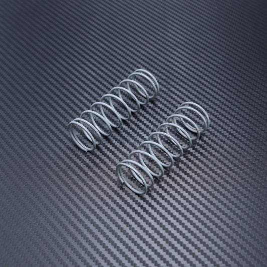 Mayako-Front Shock Spring Grey 65mm 9.0, 2pcs for Mayako MX8/MX8E