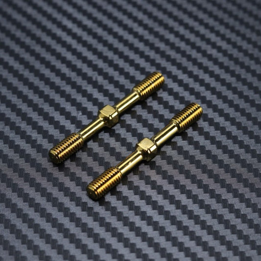 Mayako-Steel 43mm Front Upper Arm Turnbuckle 2pcs for Mayako MX8/MX8E