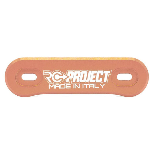 RC-Project - One Piece Wing Button in Ergal 7075 T6 - Orange