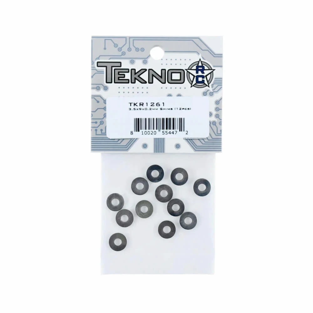 TKR1261 – 3.5x9x0.2mm Shims (12pcs)