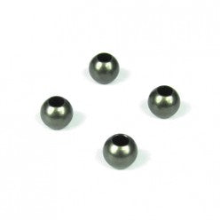 TKR5049A Pivot Balls (6.8mm, no flange, sway bars, shock ends, aluminum, 4pcs)