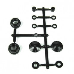 TKR6008 Shock Shaft Guide, Piston and Bushing Set (for 2 shocks)