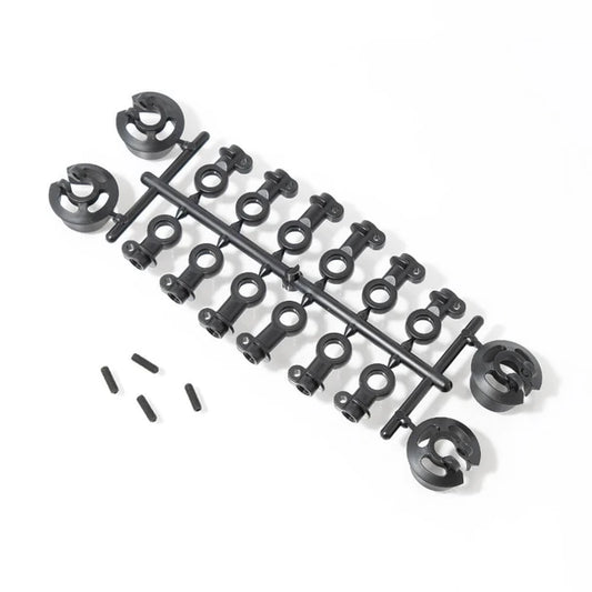 TKR6140D – Shock Rod End and Spring Perch Set (w/ assorted length rod ends)