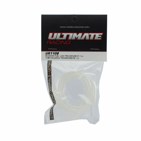 ULTIMATE-SILICONE FUEL LINE (TRANSPARENT) 1m.