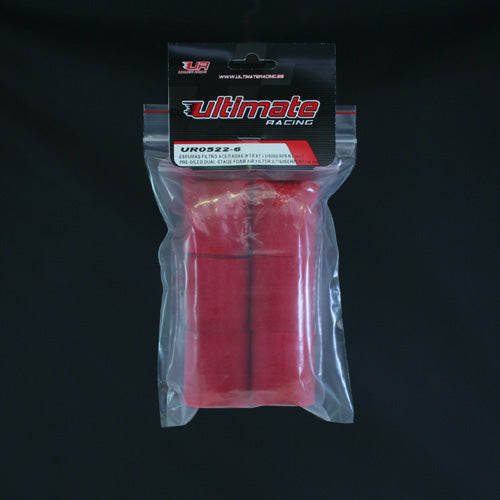 PRE-OILED DUAL-STAGE FOAM AIR FILTER (LOSI/SERPENT) (6 pcs)