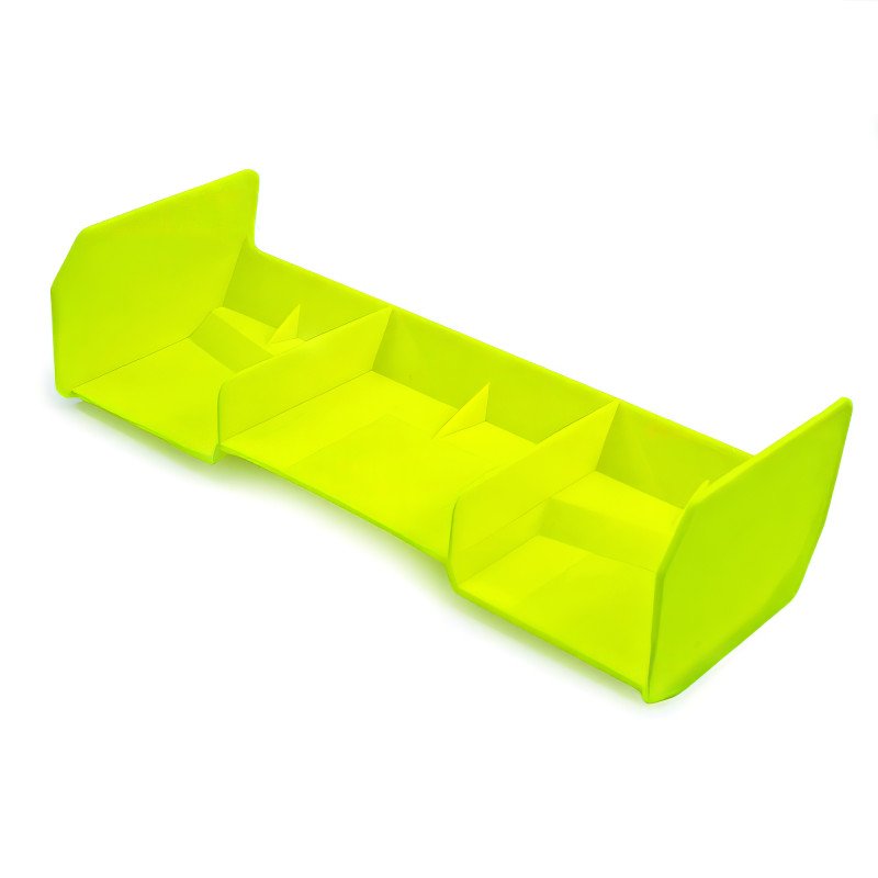 ULTIMATE 1/8 BUGGY PLASTIC REAR WING V2 YELLOW