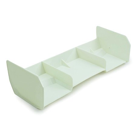 ULTIMATE 1/8 BUGGY PLASTIC REAR WING V2 WHITE