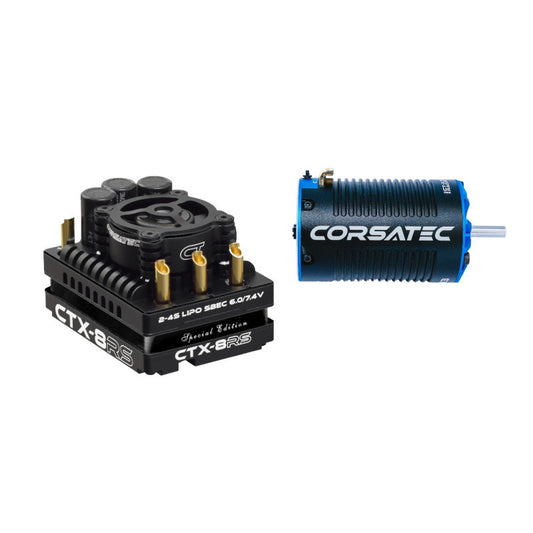 Corsatec
1/8 Combo ESC CTX-8RS Black + Motor CTR 2100kv
