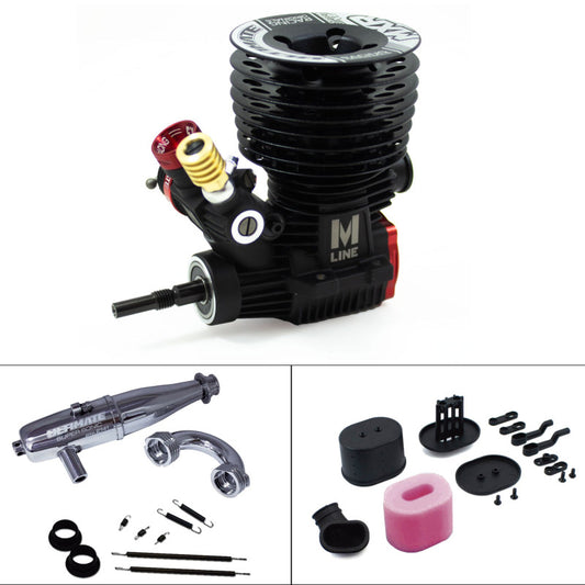 ULTIMATE ENGINE MXR v.2 CERAMIC W/ AIRMAX FILTER & 2141 SUPERSONIC PIPE COMBO