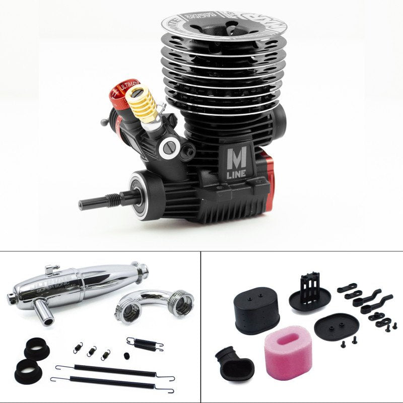 ULTIMATE ENGINE MXR v.3 CERAMIC W/ AIRMAX FILTER & 2142 SUPERSONIC PIPE COMBO