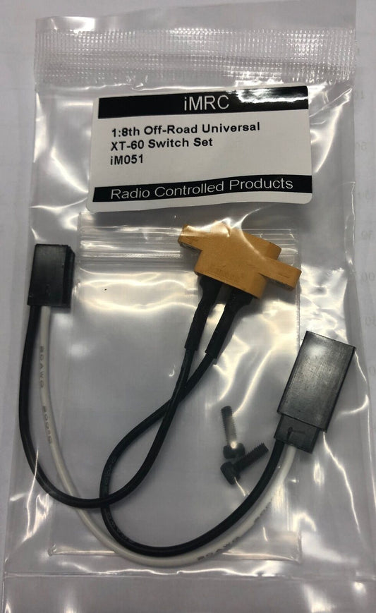 iM RC 1-8TH OFFROAD UNIVERSAL XT-60 SWITCH SET - iM051