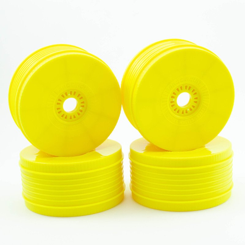 PROCIRCUIT VORTEX WHEELS V2 YELLOW (4pcs)