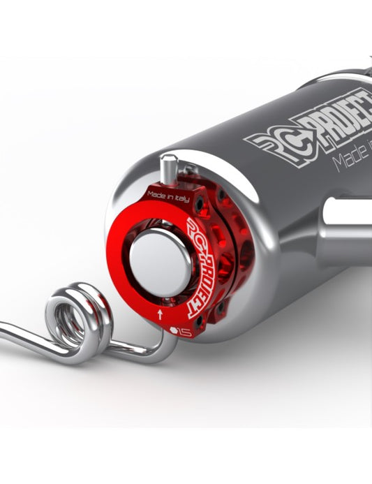RC-Project "The Ring" Muffler Support - Red